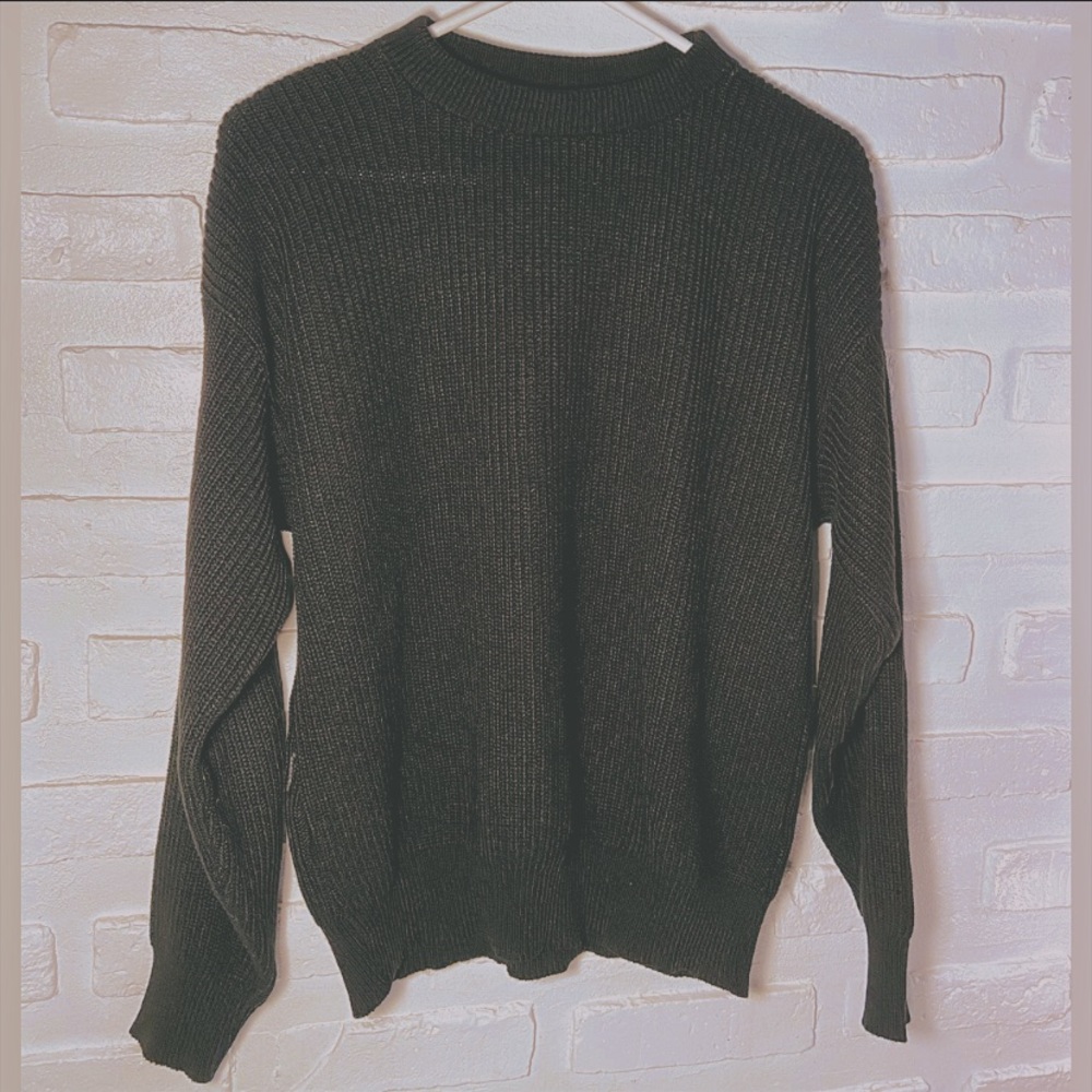 Black Knit Sweater